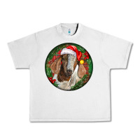Lunar Rock Boer Goat Christmas Urban Heavy Tee - LillyAllenDesigns