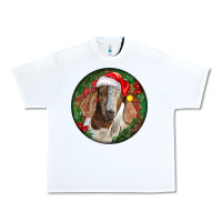 Boer Goat Christmas Urban Heavy Tee | Teevron