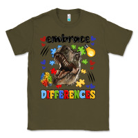 Army Green embrace differences Classic Tee - LillyAllenDesigns
