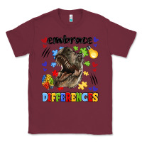 Burgundy embrace differences Classic Tee - LillyAllenDesigns