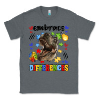 Charcoal Heather embrace differences Classic Tee - LillyAllenDesigns