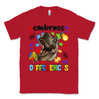 Red embrace differences Classic Tee - LillyAllenDesigns