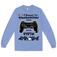 Colony Blue I Survived Quarantine Level Next Fifth Grade Long Sleeve Tee - Bettercallsaul