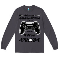 Smoke I Survived Quarantine Level Next Fifth Grade Long Sleeve Tee - Bettercallsaul