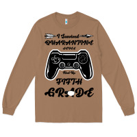 Toasted Coconut I Survived Quarantine Level Next Fifth Grade Long Sleeve Tee - Bettercallsaul