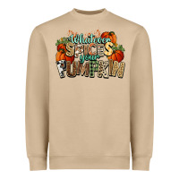 Mushroom Whatever spices your pumpkin Fall Heavyweight Sweatshirt - NancyCooperArtShop