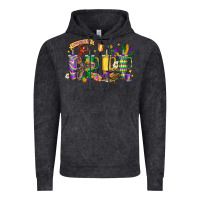 Vintage Black obsessive cup disorder mardi gras Vintage Hoodie - LillyAllenDesigns