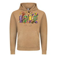 Obsessive Cup Disorder Mardi Gras Vintage Hoodie | Teevron