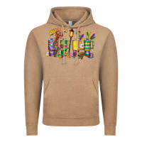 Vintage Coffee obsessive cup disorder mardi gras Vintage Hoodie - LillyAllenDesigns