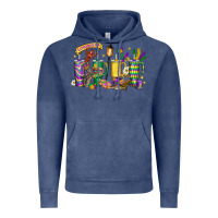 Vintage Denim obsessive cup disorder mardi gras Vintage Hoodie - LillyAllenDesigns