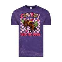 Cloud Purple cowboy take me away Vintage Tee - LillyAllenDesigns