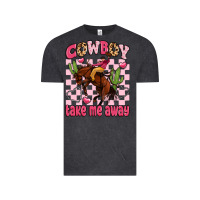 Vintage Black cowboy take me away Vintage Tee - LillyAllenDesigns