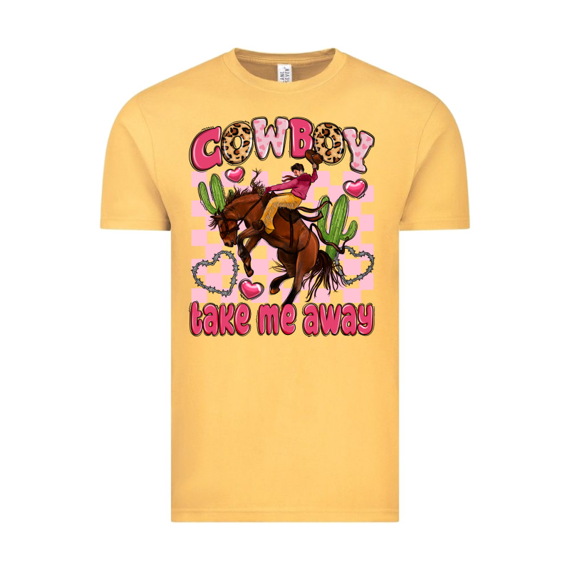 Cowboy Take Me Away Vintage Tee by LillyAllenDesigns | Teevron