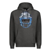 Charcoal Heather football helmet fa element 1 Premium Hoodie - FaDigitalArtStudio