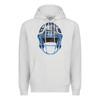 Dove Grey football helmet fa element 1 Premium Hoodie - FaDigitalArtStudio