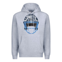Heather Grey football helmet fa element 1 Premium Hoodie - FaDigitalArtStudio