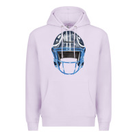 Lilac football helmet fa element 1 Premium Hoodie - FaDigitalArtStudio