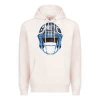 Pale Pink football helmet fa element 1 Premium Hoodie - FaDigitalArtStudio