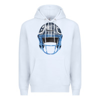 White football helmet fa element 1 Premium Hoodie - FaDigitalArtStudio