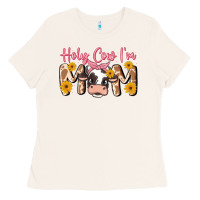 Holy Cow I'm Mom Ladies Tee | Teevron