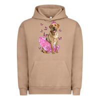 Pigment Burro Labrador Retriever Dog With Tutu Urban Hoodie - LillyAllenDesigns