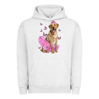 Pigment Lunar Rock Labrador Retriever Dog With Tutu Urban Hoodie - LillyAllenDesigns