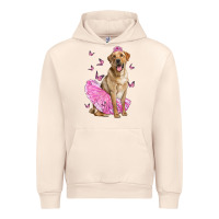 Sandshell Labrador Retriever Dog With Tutu Urban Hoodie - LillyAllenDesigns