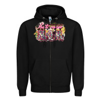 Hot Mess Mom Mother's Day Zipper Hoodie | Teevron
