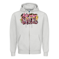 Dove Grey Hot mess mom mother's day Zipper Hoodie - HowdyJamesFarm