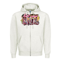 Oatmeal Heather Hot mess mom mother's day Zipper Hoodie - HowdyJamesFarm