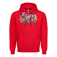 Red Hot mess mom mother's day Zipper Hoodie - HowdyJamesFarm