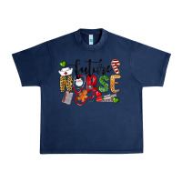 Navy Chrismas future nurse Urban Heavy Tee - LillyAllenDesigns