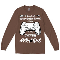 Chestnut I Survived Quarantine Level Next Fifth Grade Long Sleeve Tee - Bettercallsaul