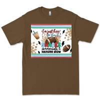 Cacao i'm just here for the snacks Premium Tee - MaliasSmallBusiness