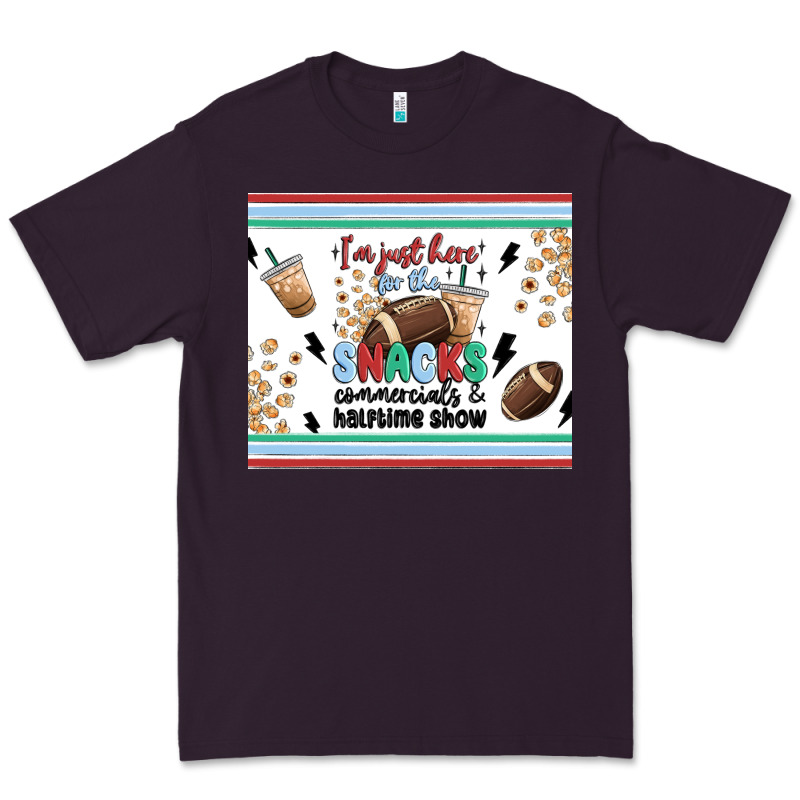 I'm Just Here For The Snacks Premium Tee by MaliasSmallBusiness | Teevron