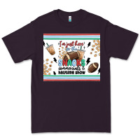 Plum i'm just here for the snacks Premium Tee - MaliasSmallBusiness