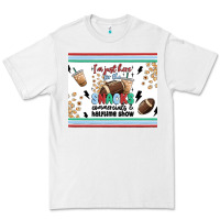 White i'm just here for the snacks Premium Tee - MaliasSmallBusiness