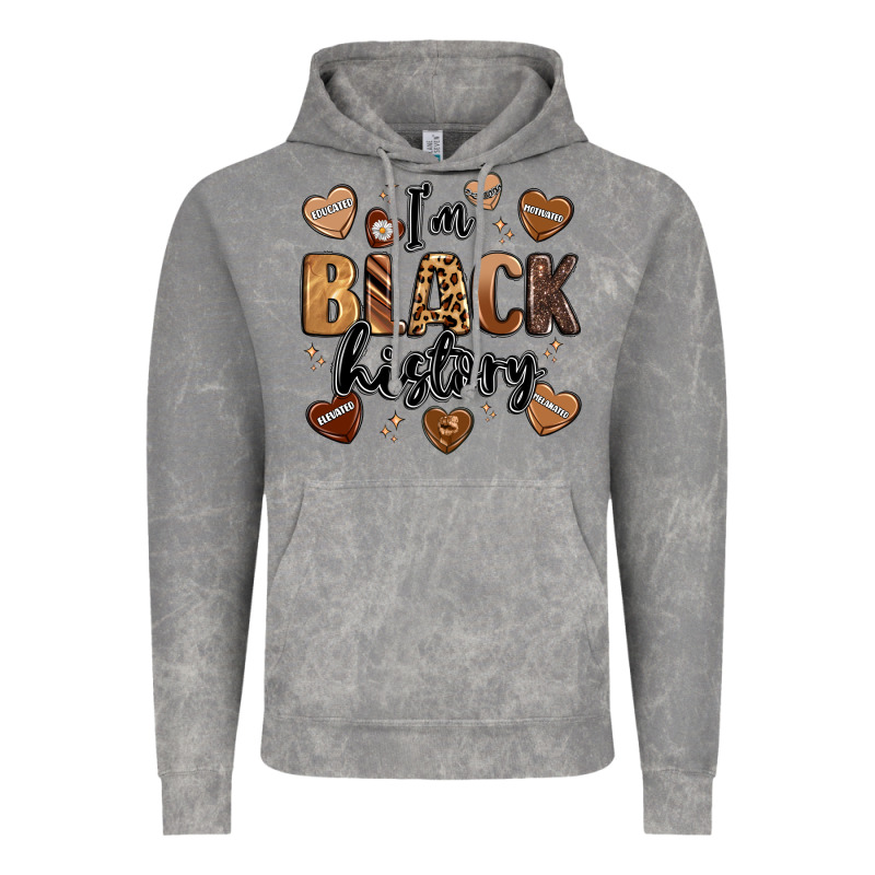 I'm Black History Vintage Hoodie by LillyAllenDesigns | Teevron