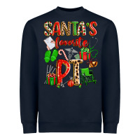 Navy santa's favorite pt Heavyweight Sweatshirt - texasbilliewilder