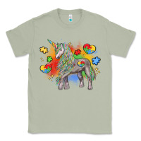 Matcha autism unicorn Classic Tee - LillyAllenDesigns