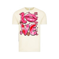 Vintage Arctic love with lips Vintage Tee - LillyAllenDesigns