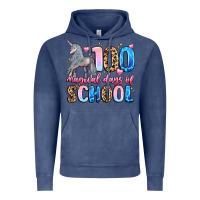 Vintage Denim 100 magical days of school Vintage Hoodie - LillyAllenDesigns