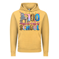 Vintage Mustard 100 magical days of school Vintage Hoodie - LillyAllenDesigns