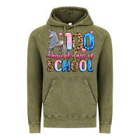 Vintage Olive 100 magical days of school Vintage Hoodie - LillyAllenDesigns