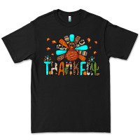 Black thankful turkey Premium Tee - JahusDesignShop