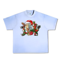Grape Ice Joy Christmas Goat Urban Heavy Tee - LillyAllenDesigns