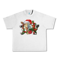 Lunar Rock Joy Christmas Goat Urban Heavy Tee - LillyAllenDesigns