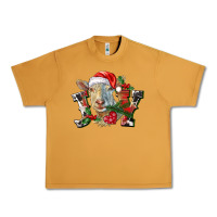 Peanut Butter Joy Christmas Goat Urban Heavy Tee - LillyAllenDesigns