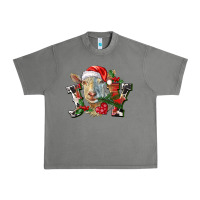 Tornado Joy Christmas Goat Urban Heavy Tee - LillyAllenDesigns