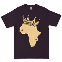 Plum africa with crown Premium Tee - MaliasSmallBusiness